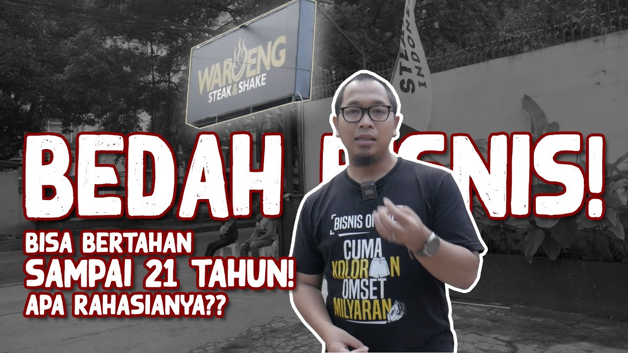 BEDAH BISNIS WAROENG STEAK & SHAKE! STEAK HARGA KAKI LIMA RASA BINTANG LIMA #BedahBisnis