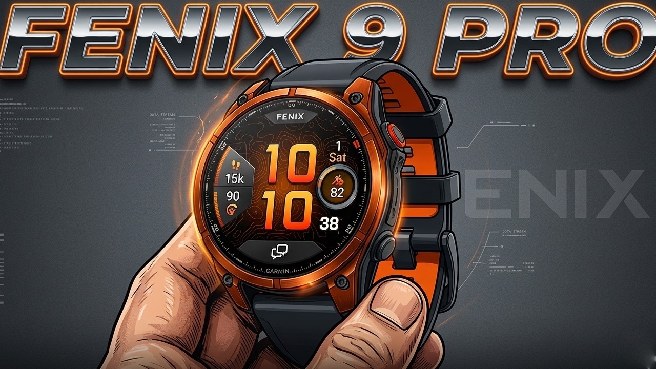 Garmin Fenix 9 Leaks: 40-Day Battery & New AMOLED Solar Display Revealed!🔥🔥🔥