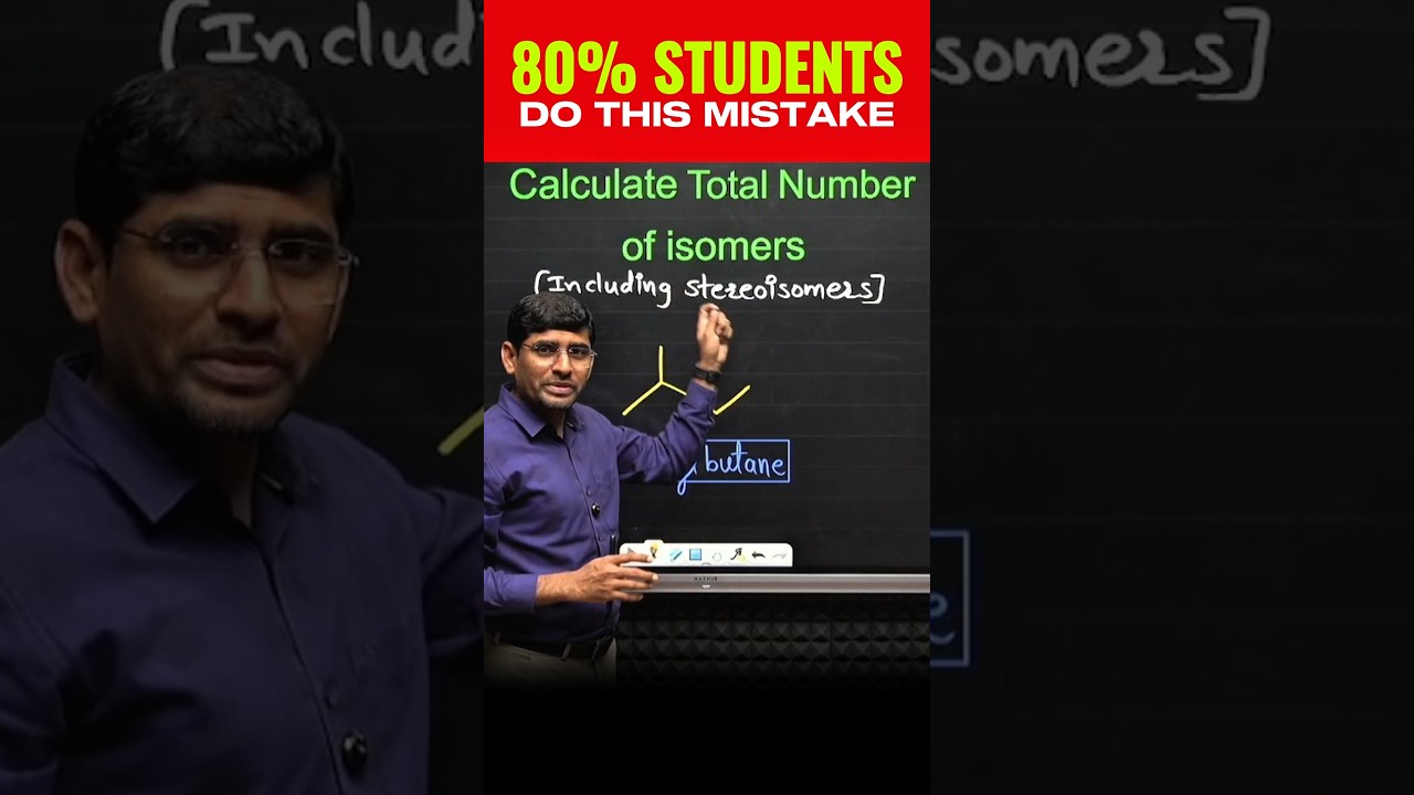 Structural And Stereo Isomers – JEE Trap Explained 
