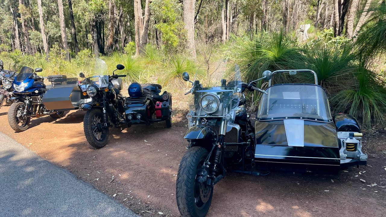 Perth Sidecars WA mid week catch up at Bean 2 Brook 