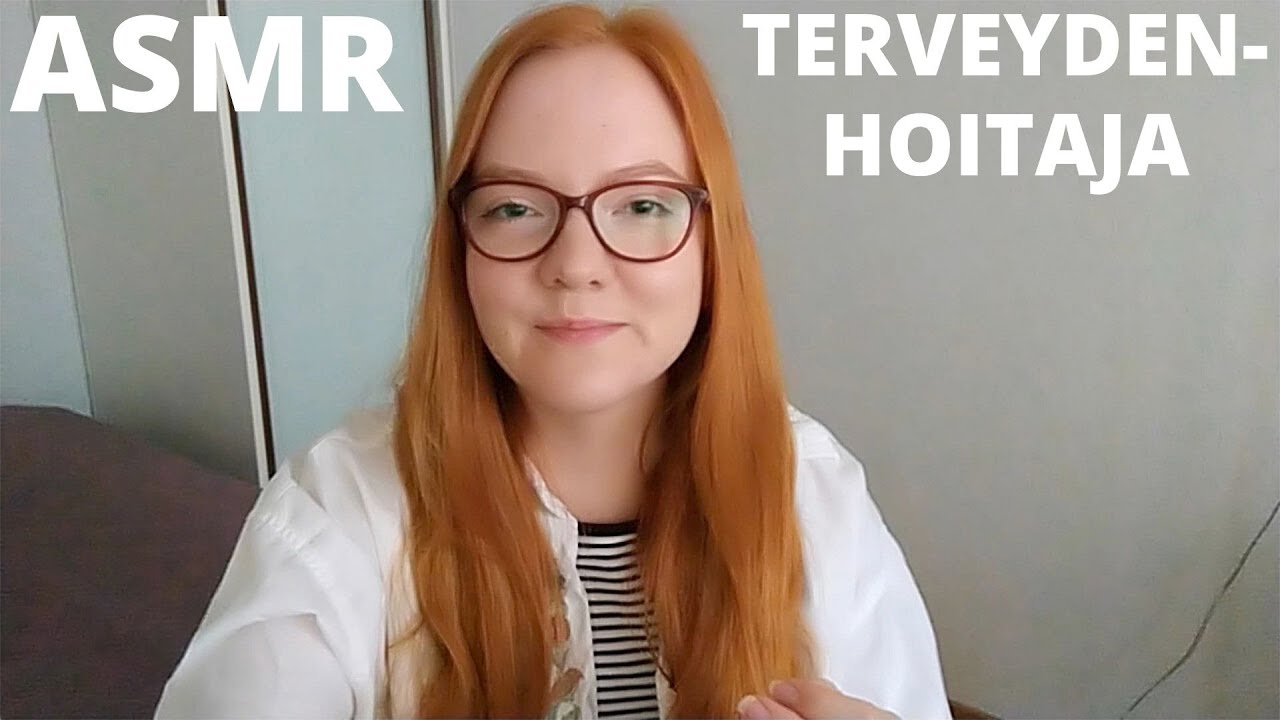 ASMR SUOMI Kouluterveydenhoitaja ROLEPLAY 👩‍⚕️