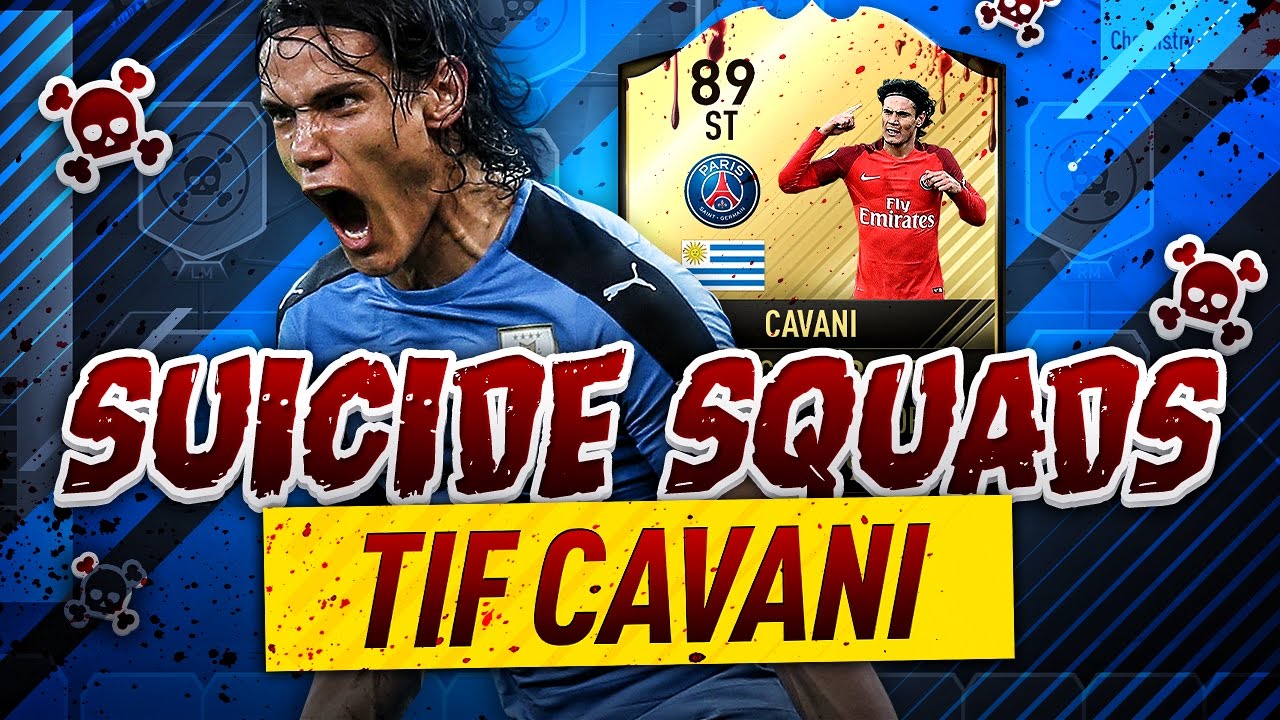 INSANE TIF STRIKER CAVANI SUICIDE SQUADS!!!
