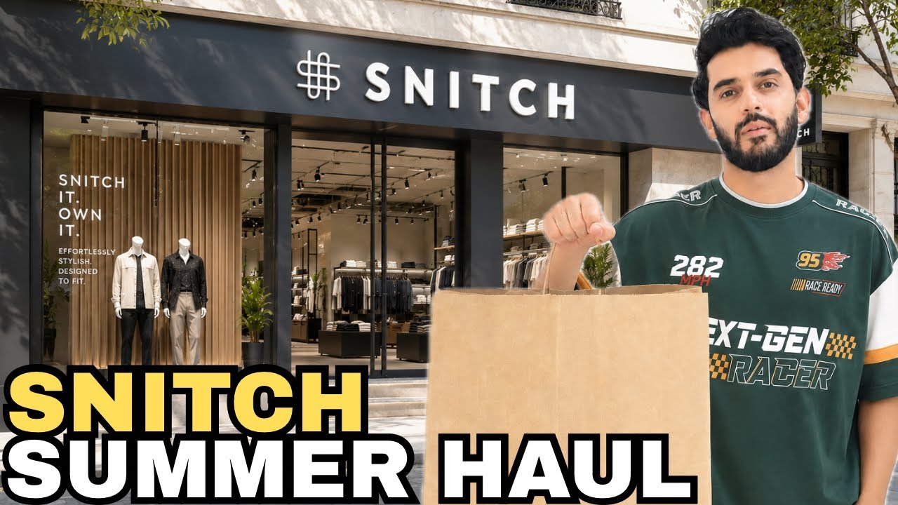 SNITCH Summer Haul 2026 For Men | SNITCH Haul