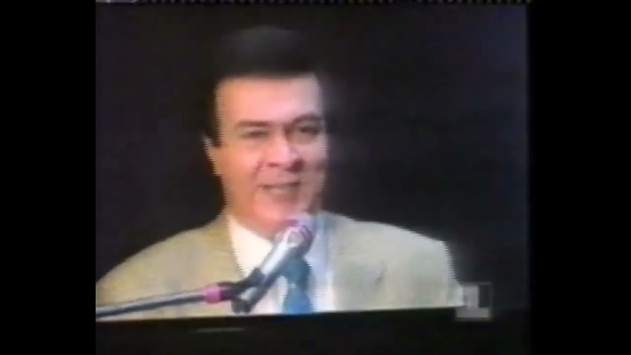 Муслим Магомаев поздравляет Александра Маслякова с Юбилеем. 1996 г.