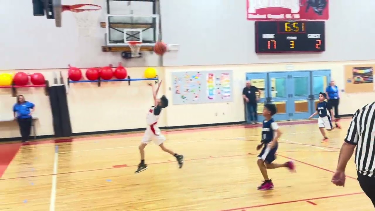 Fast break, Great layup Charlie