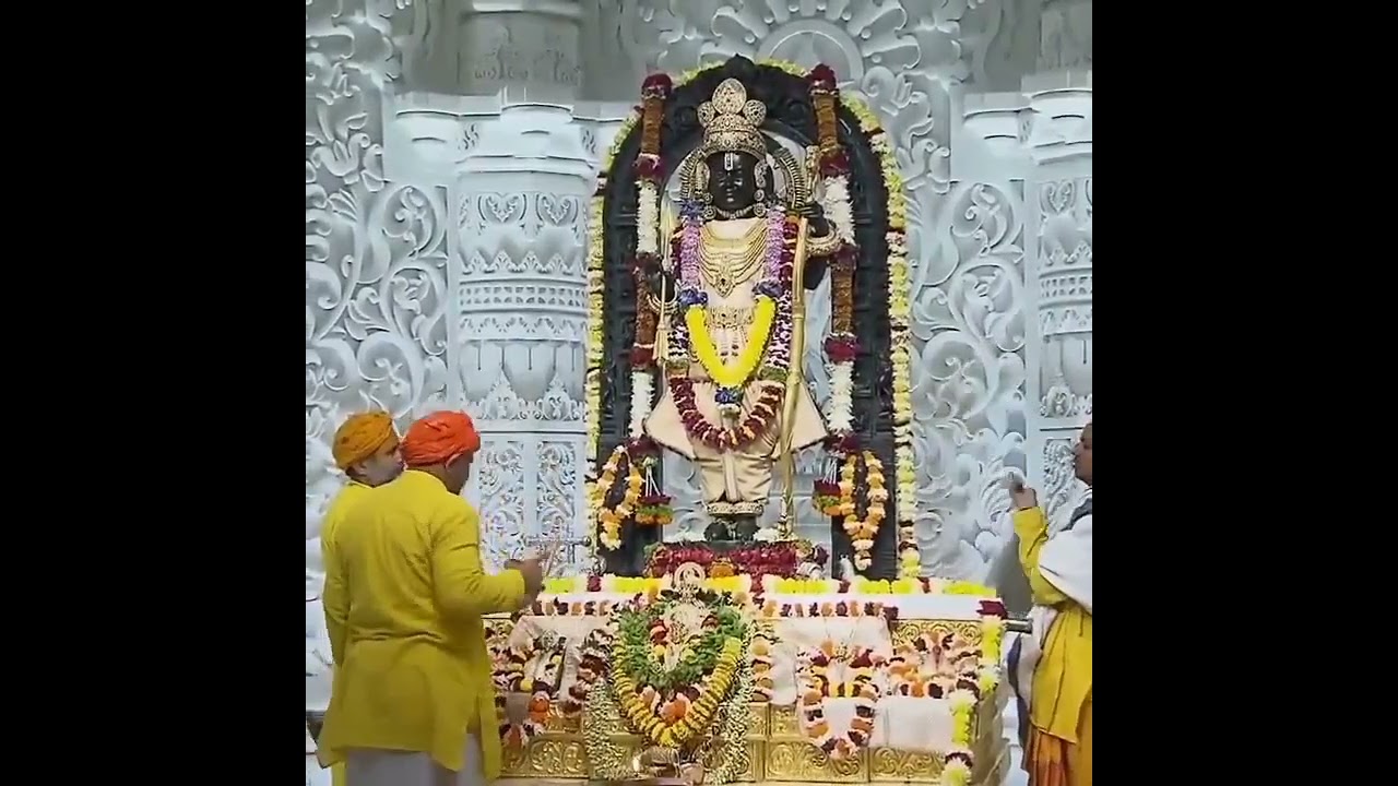 #श्री #रामलला #रामजन्मभूमि मंगला श्रृंगार आरती दर्शन दिनांक–27-12-24 शुक्रवार #viral #video #ram