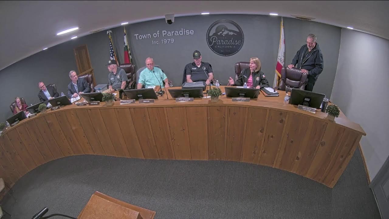 Town of Paradise Town Council Meeting 4.14.26