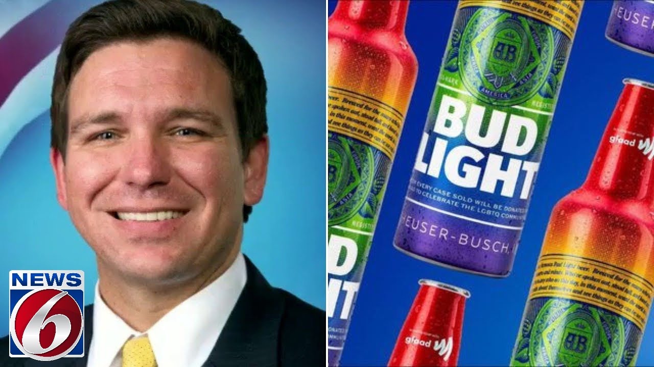Florida Gov. Ron DeSantis threatens to sue Bud Light company after stock losses