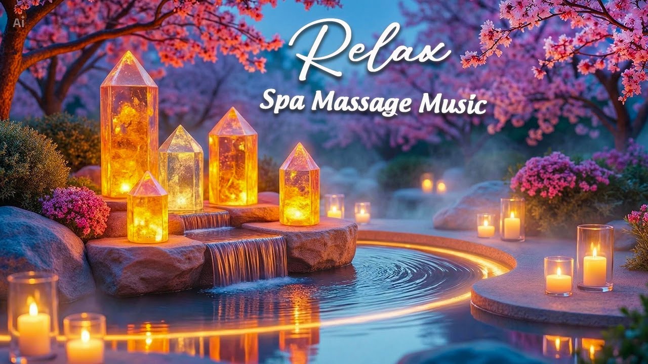 Relaxing Music + Healing Water Sounds 🌙 Reduce Anxiety & Improve Sleep Quality, Inner Peace