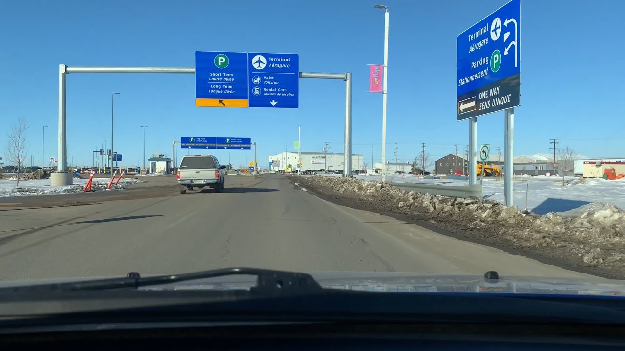 Saskatoon - Airport Drive ( John G. Diefenbaker International Airport )