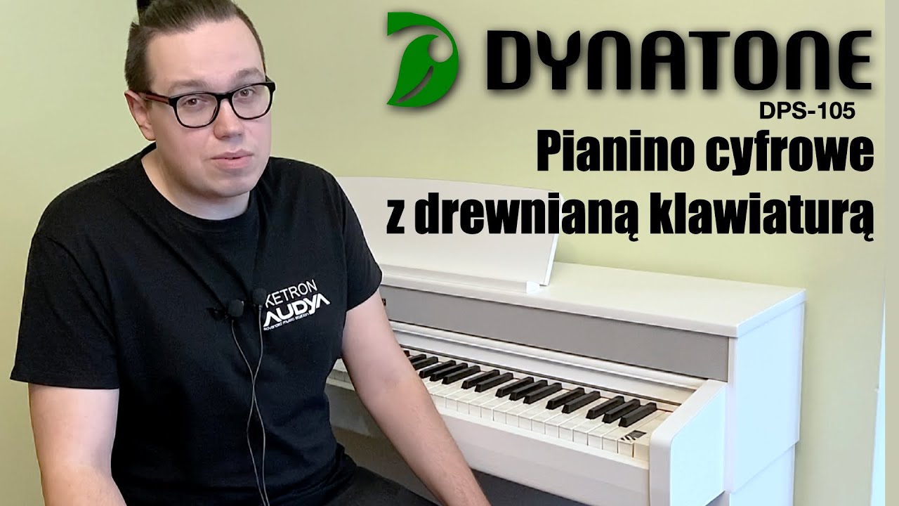 Dynatone DPS-105 - Koreańskie pianino cyfrowe z drewnianą klawiaturą! [RECENZJA]