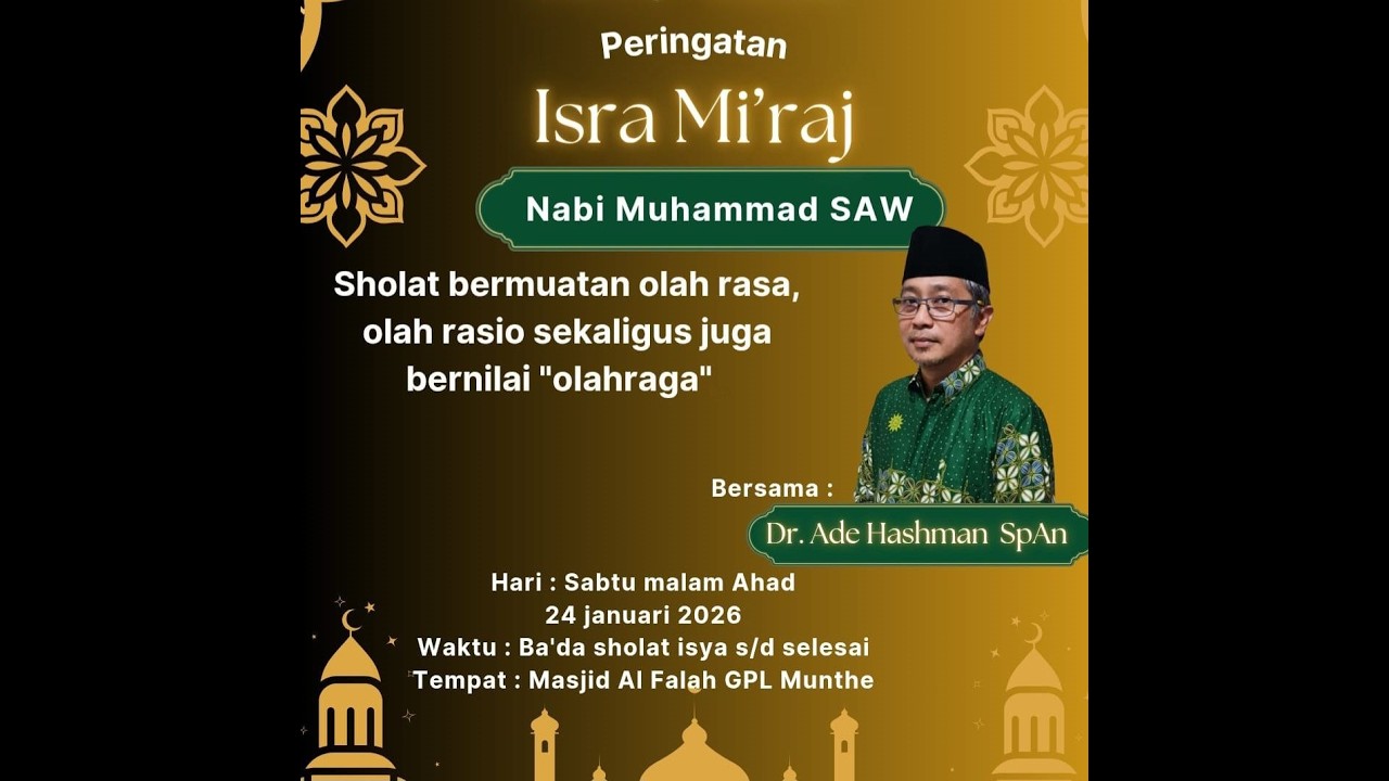 Sholat bermuatan Olah Rasa, Olah Rasio sekaligus 
