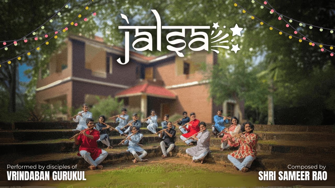 Jalsa - a festive tribute by the students of Pt. Hariprasad Chaurasia's Vrindaban Gurukul