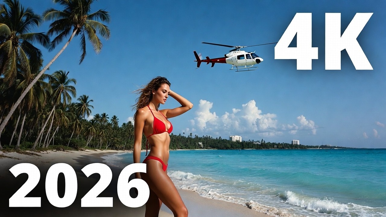 Tropical House & Deep House 2026 🍹 Smooth Summer Mix | 4K UHD