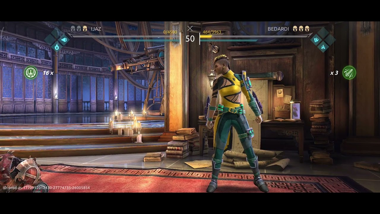 Surrender Oppornent in shadow fight4 #cobra 