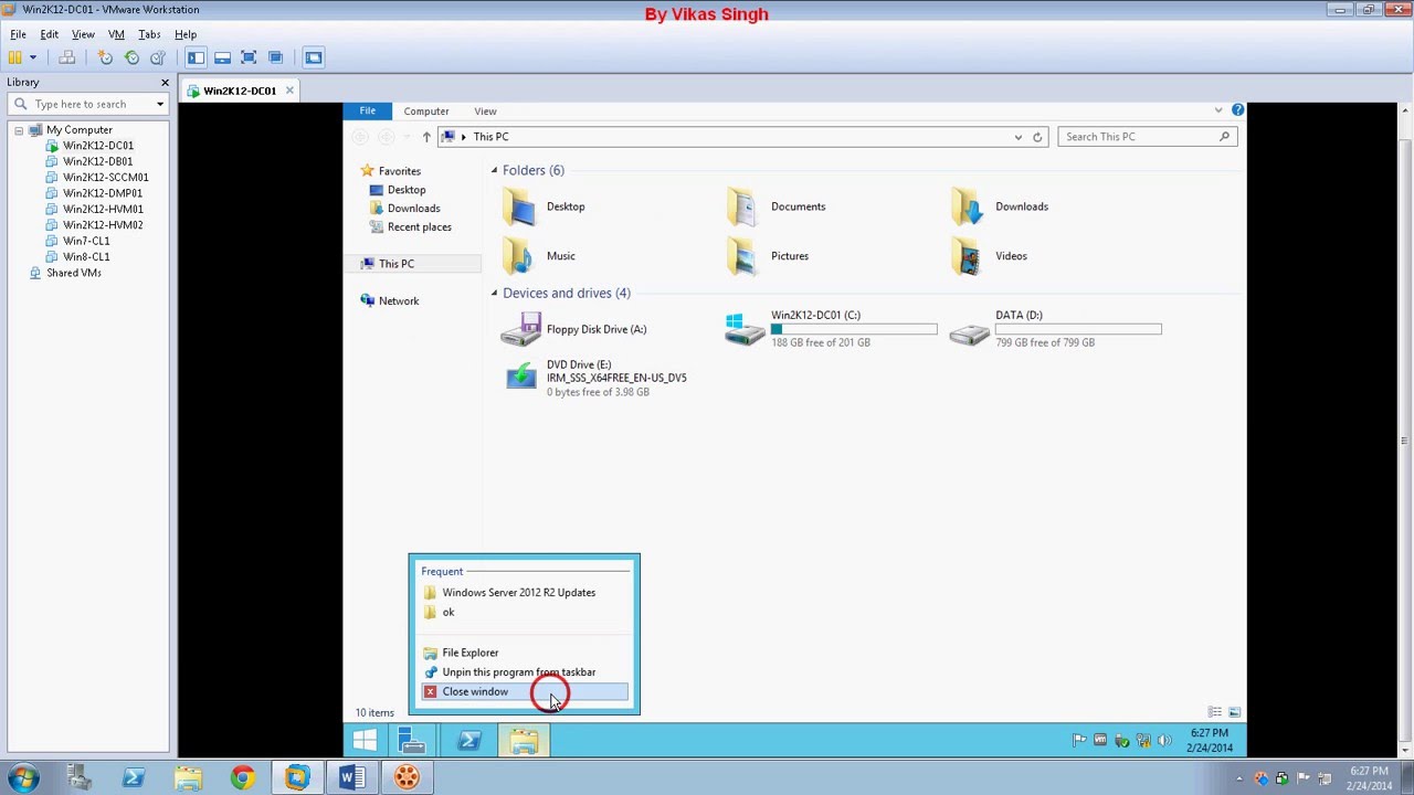 How To Backup & Restore Windows Server 2012 R2 with Active Directory