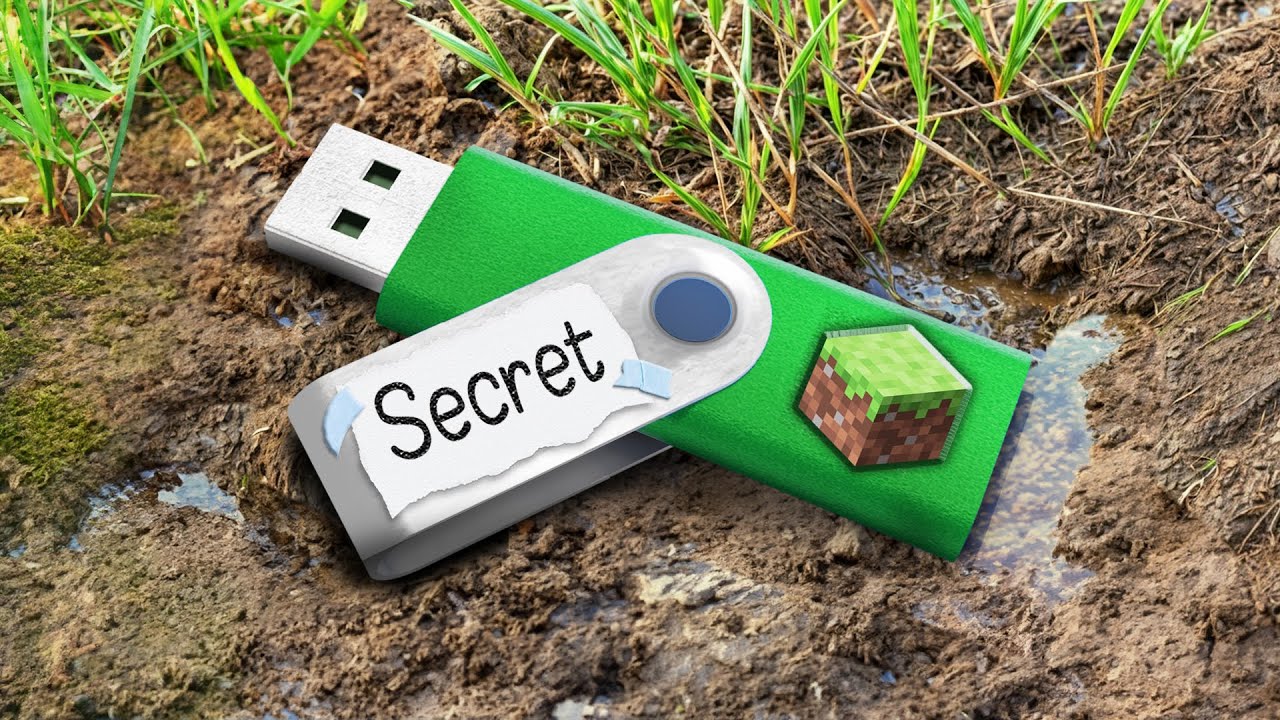 Я нашел секретную USB-флешку Minecraft моего друга…