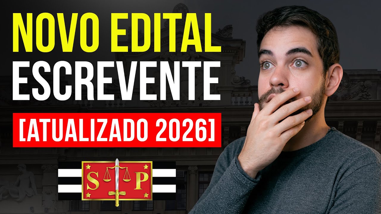 NOVO TJ SP! QUANDO SER&Aacute; O PR&Oacute;XIMO CONCURSO DE ESCREVENTE DO TJ SP?