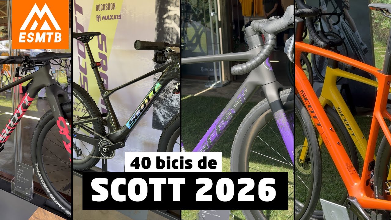SCOTT 2026, 40 bicis de su nueva gama