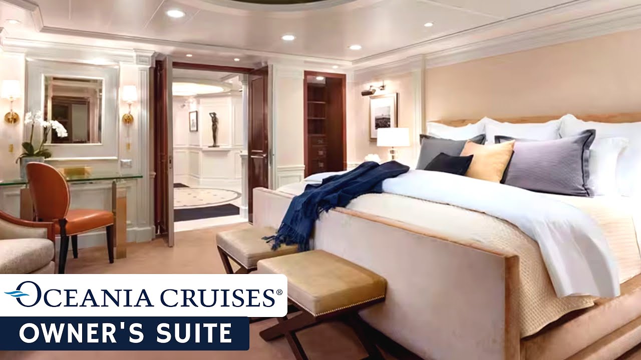 Oceania Riviera | Owner's Suite | Full Walkthrough Tour & Review | 4K