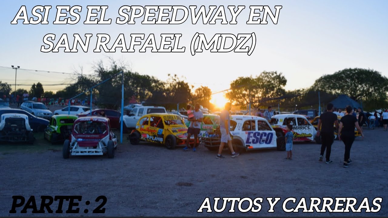 Speedway en san Rafael. parte 2: boxes y Mejores partes de las carreras 🙌🏻