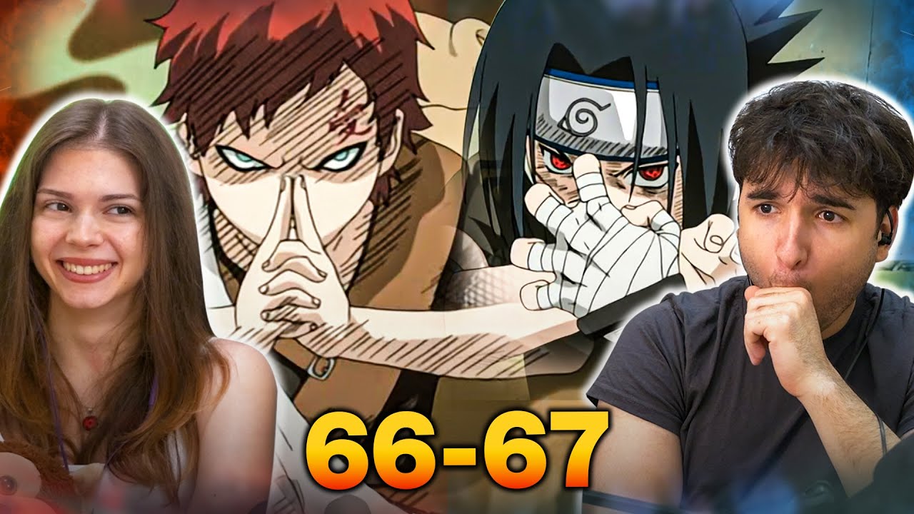 GAARA vs SASUKE! 🔥 Naruto Episodes 66 & 67 REACTION!