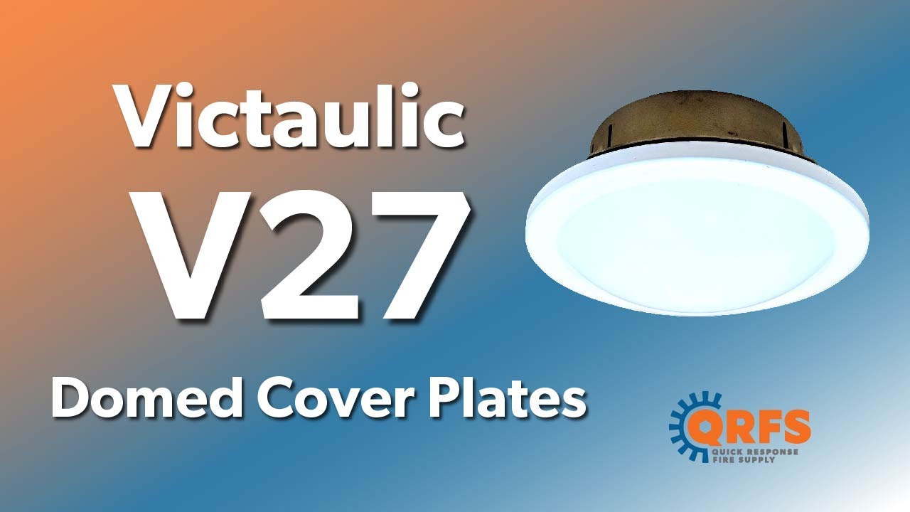 Victaulic V27 Cover Plate Introduction | Fire Sprinkler Cover Plates | QRFS