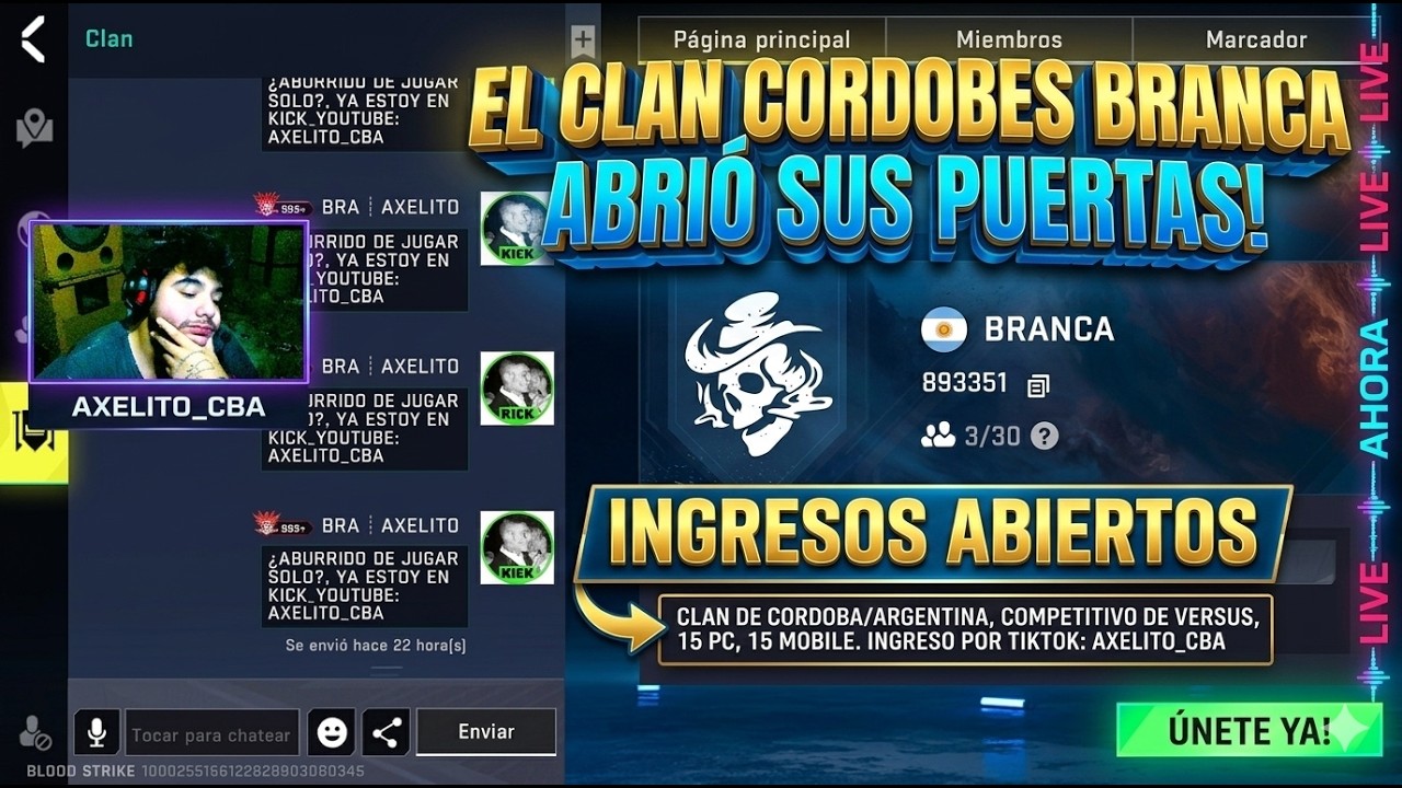 PRUEBAS PARA CLAN!  - BLOOD STRIKE