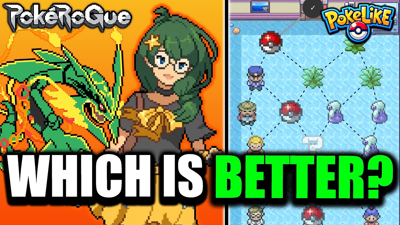 Pok&eacute;Rogue против Pokelike &mdash; что лучше?