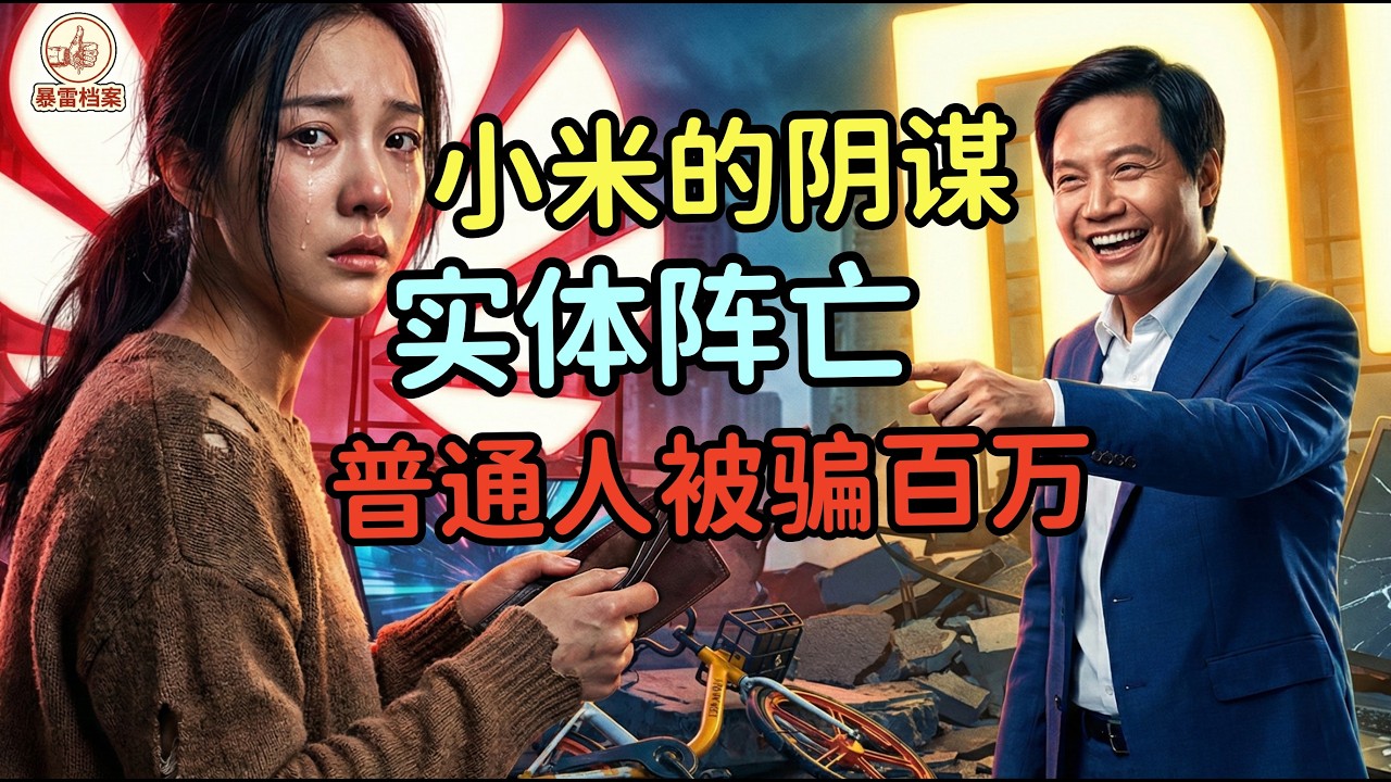小米有罪？雷军的“低价屠杀”：深度起底实体店“大灭绝”计划！百万积蓄瞬间蒸发，全是资本设下的死局！