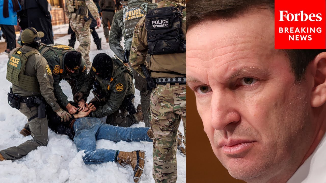 'The Illegality Is Just Off The Charts': Chris Murphy Demands Accountability For ICE, Federal Agents