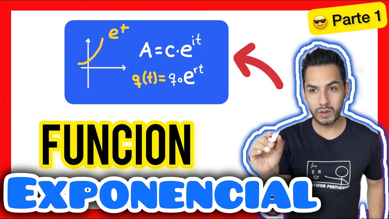 ✅​Función EXPONENCIAL Natural Ejercicios [𝘼𝙥𝙧𝙚𝙣𝙙𝙚 𝙙𝙚𝙨𝙙𝙚 𝙘𝙚𝙧𝙤😎​🫵​💯​] Precálculo