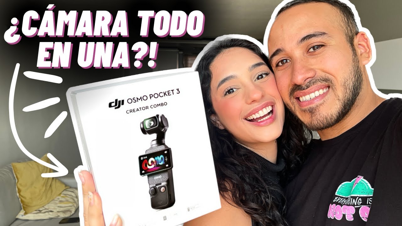 LA MEJOR CÁMARA PARA CREAR CONTENIDO! DJI OSMO POCKET 3 NUESTRO REGALO DE NAVIDAD