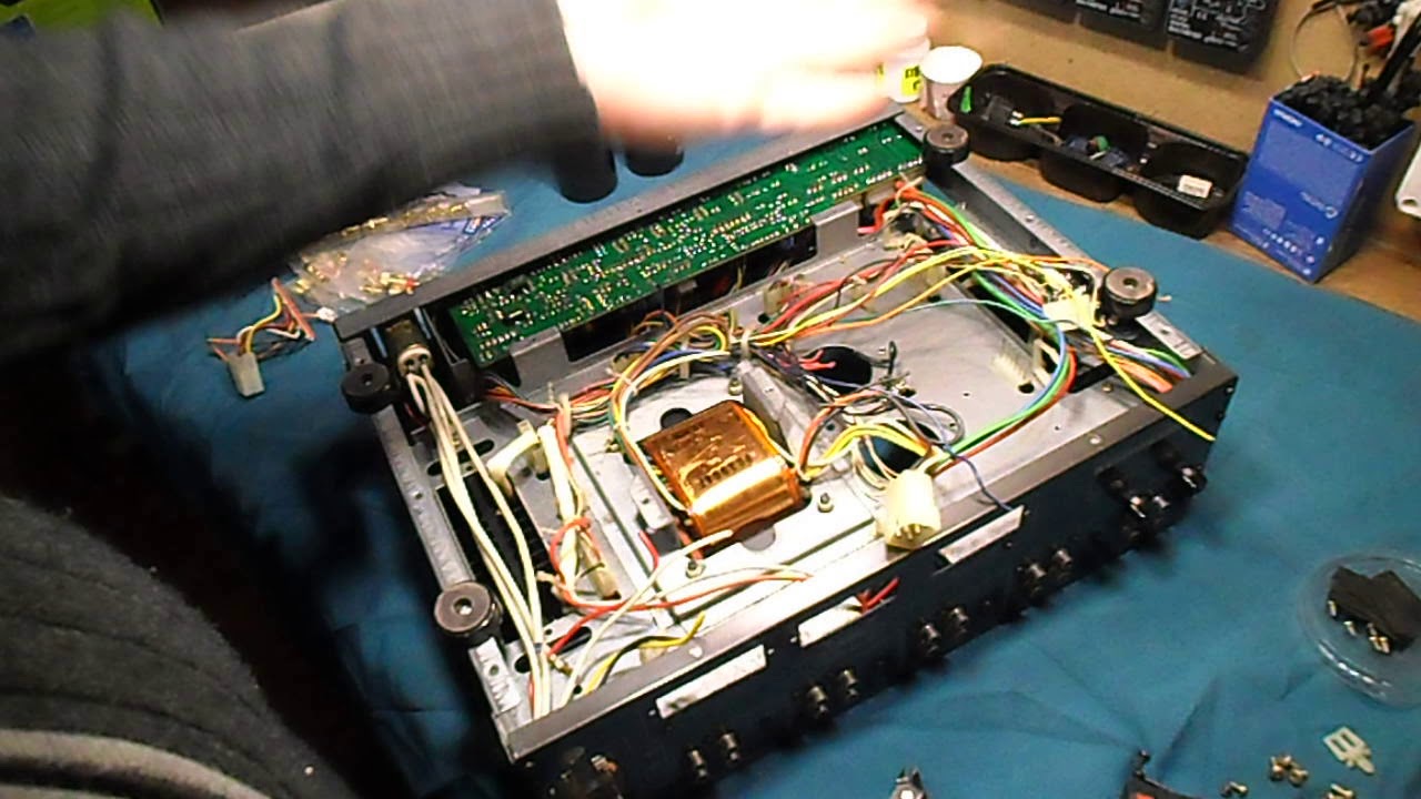 OPTONICA SM 4000 Розбір підсилювача VID2