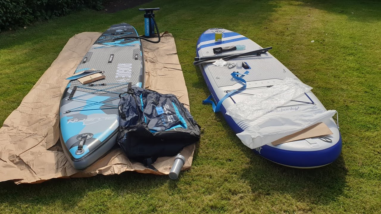 Stand-up Paddleboarding | Bluefin Rogue unpacking and comparison