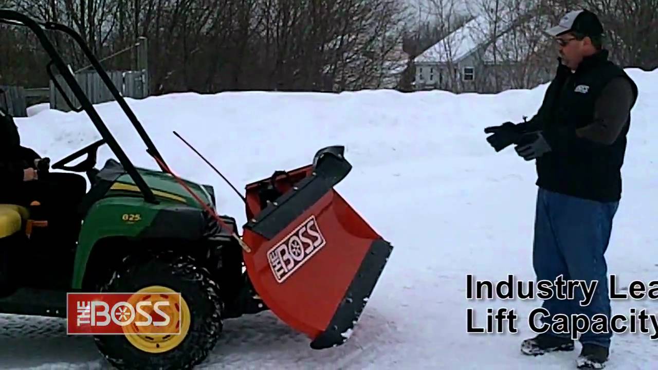 Benefits of Owning a BOSS UTV Snow Plow