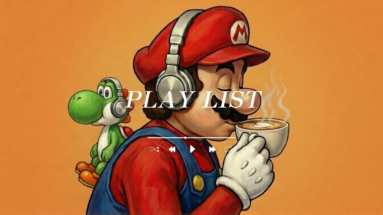 [Playlist] Super Mario Lo-fi Jazz Medley 🍄🎹 | 슈퍼 마리오 로파이 재즈 메들리 🎺