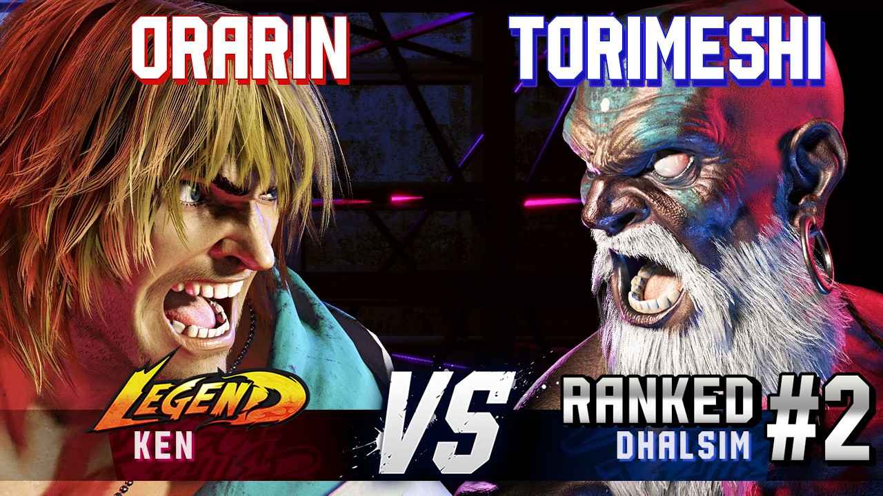 SF6 ▰ ORARIN (Ken) vs TORIMESHI (#2 Ranked Dhalsim) ▰ High Level Gameplay