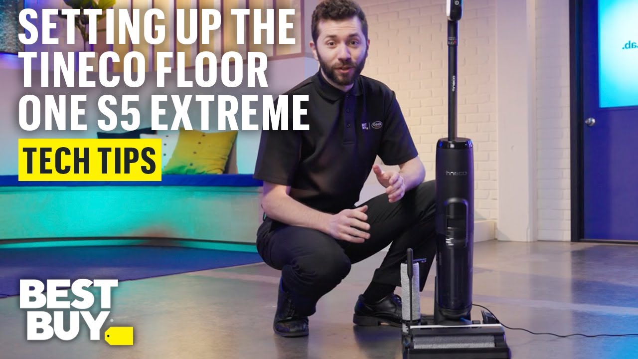 Setting Up the Tineco Floor One S5 Extreme to Start Cleaning &ndash; Tech Tips from Best Buy