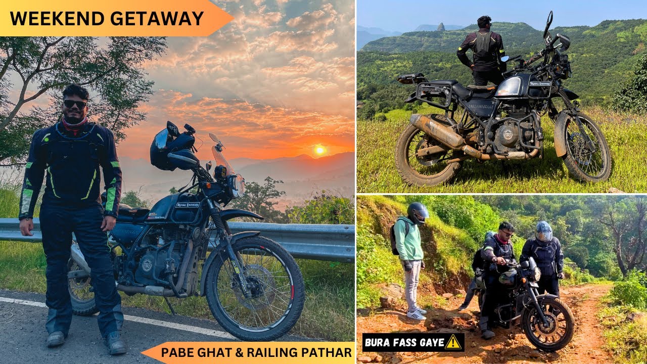 WEEKEND GETAWAY NEAR PUNE - PABE GHAT & RAILING PATHAR !