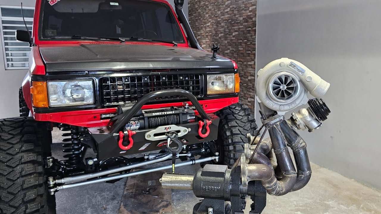 Header turbo Isuzu trooper 90 4ze1 2.6l 