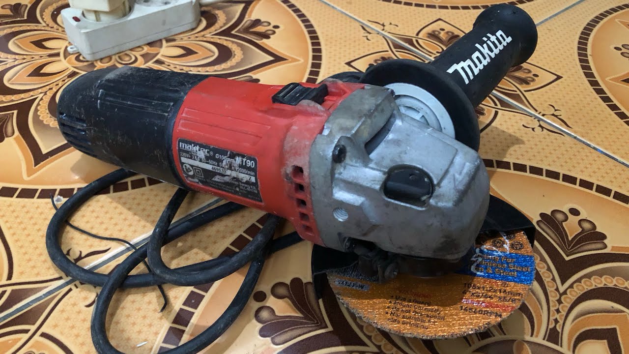 Masalah pada mesin gerinda sudut | Maktec MT90