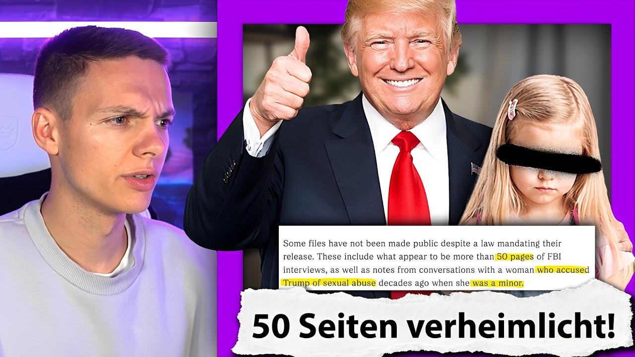 Der Fall Epstein: Was Trump dem Mädchen angetan hat...