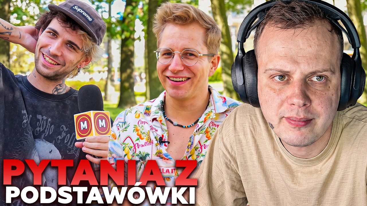 NITRO OGLĄDA POLACY vs PYTANIA Z PODSTAW&Oacute;WKI | MATURA TO BZDURA