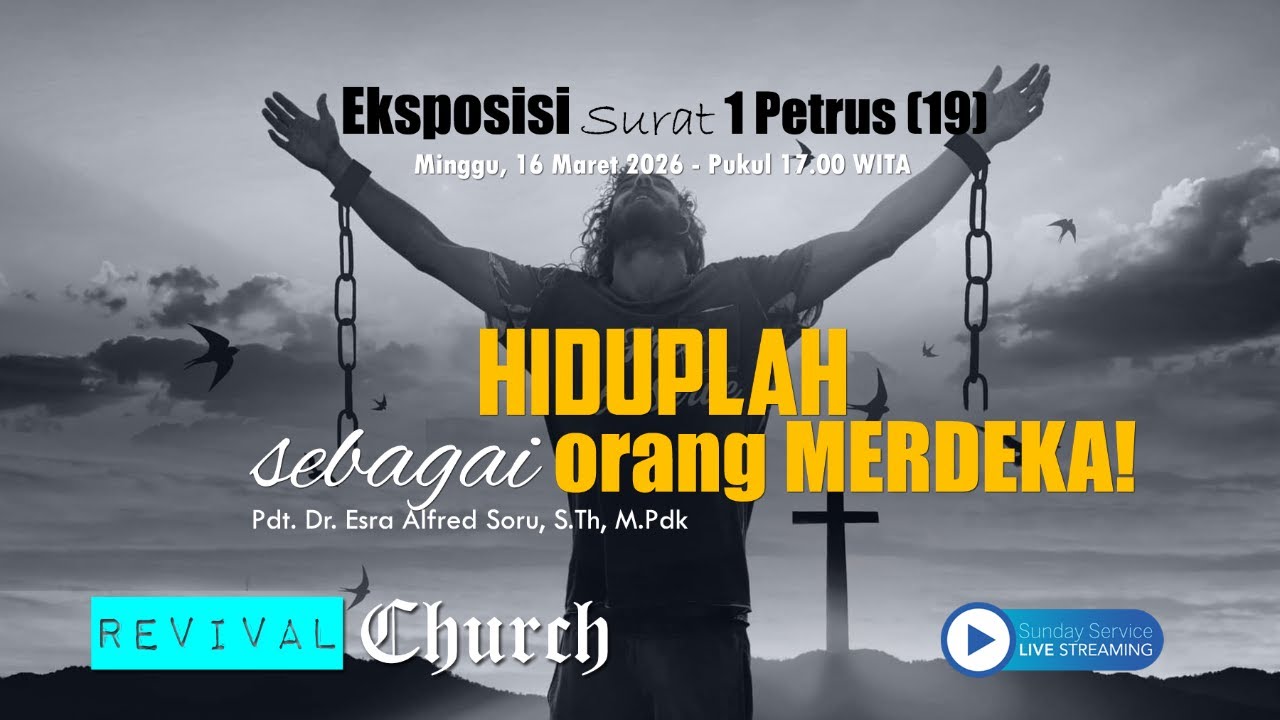 IBADAH ONLINE GKIN REVIVAL KUPANG || MINGGU, 15 MARET 2026 || 17.00 WITA |