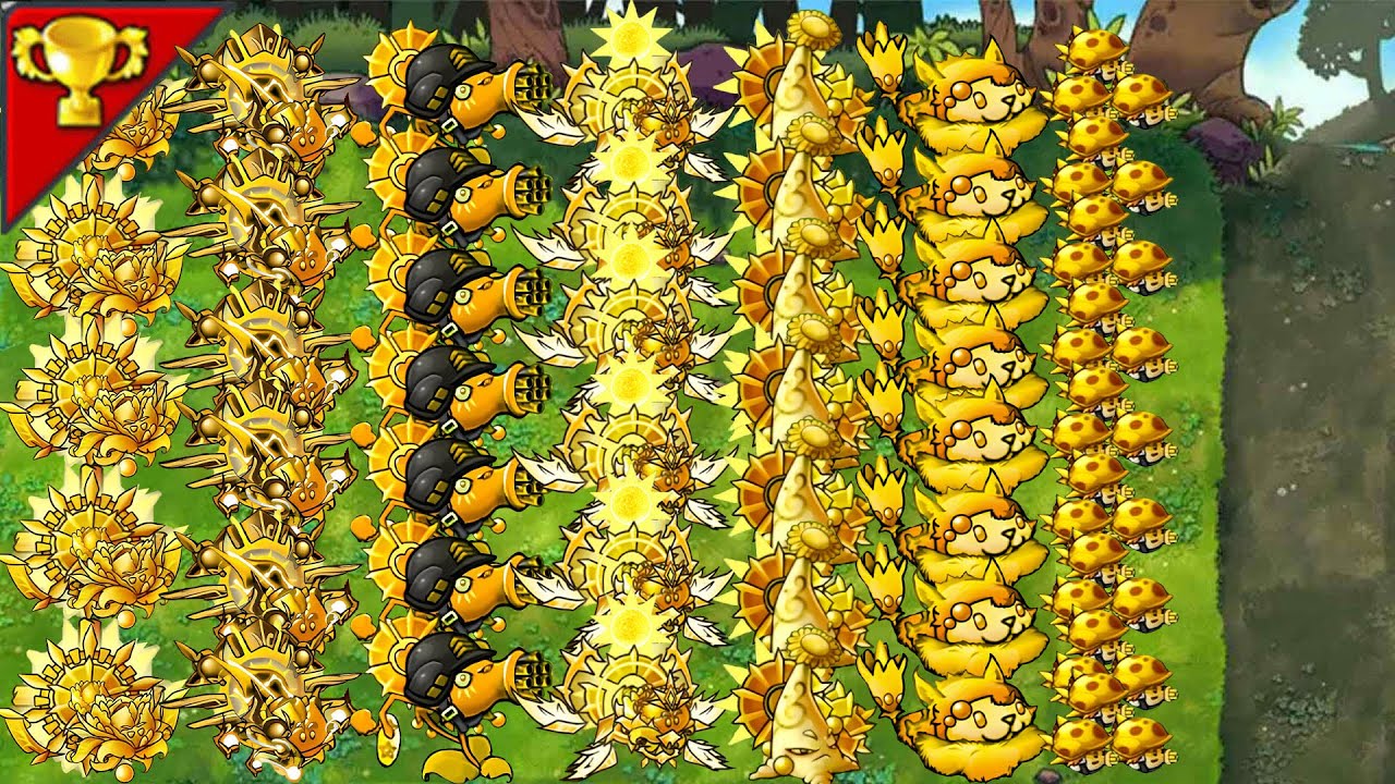 UltimateSun Family VS 999Zombies-------Plants vs Zombies