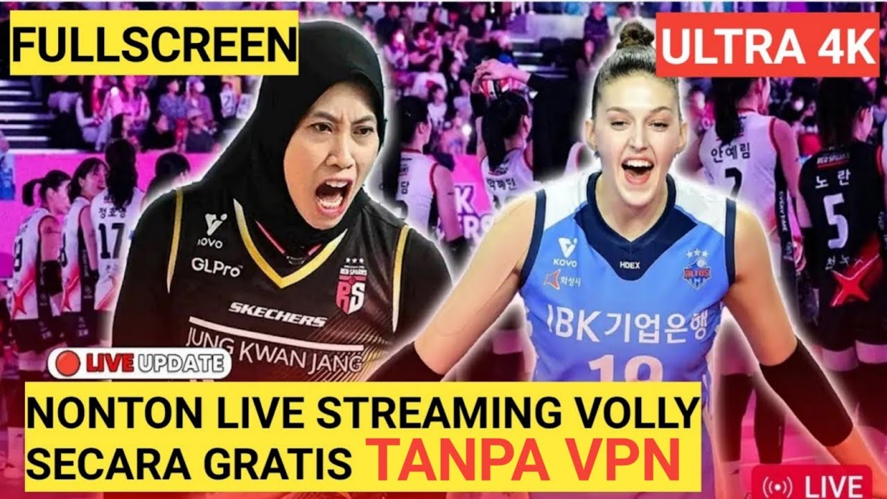 CARA MENONTON BOLA VOLI LIGA KOREA SELATAN SECARA GRATIS