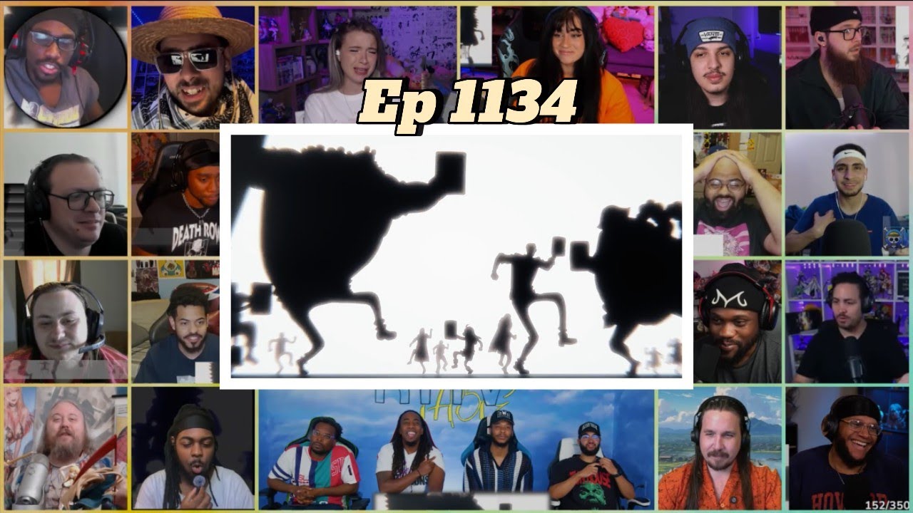 ONE PIECE | EPISODE 1134 | MEGA REACTION MASHUP | ワンピース