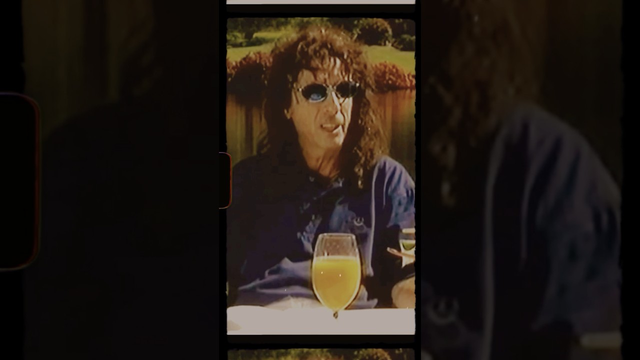 Vincent Furnier explains the role that ALICE COOPER plays out on stage           #alicecoopershorts