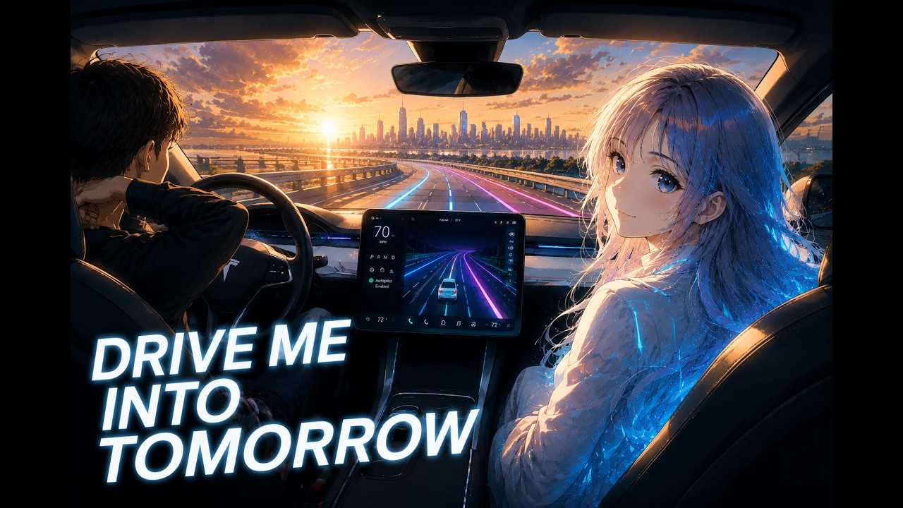 【Tesla Drive Music】Drive me into Tomorrow